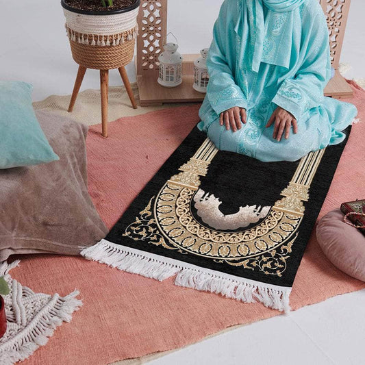 Penguin Group L 120 * 66 cm Mosque tassel fringed prayer mat