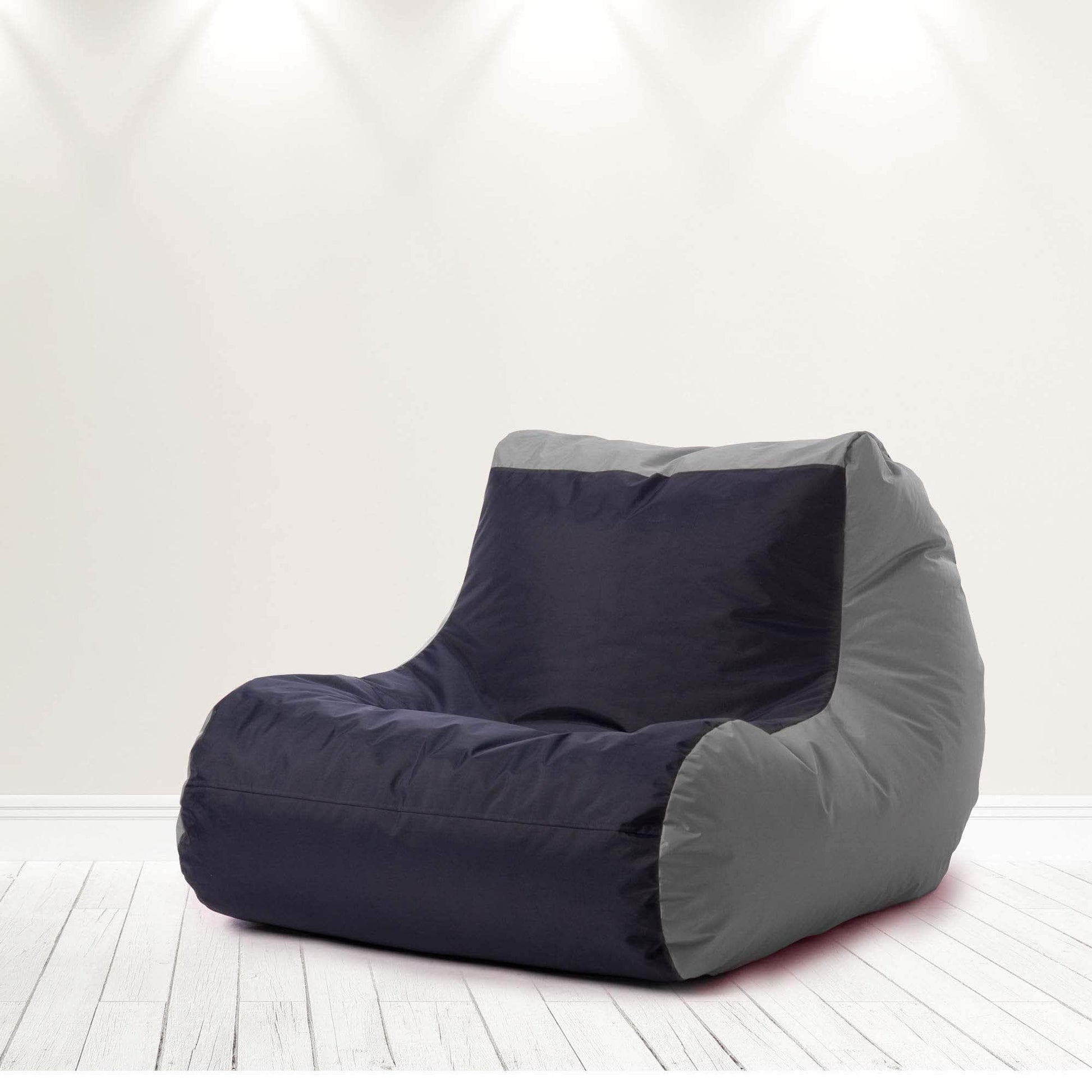 Penguin Group Waterproof Bean Bags Grey Waterproof Chaise Lounge