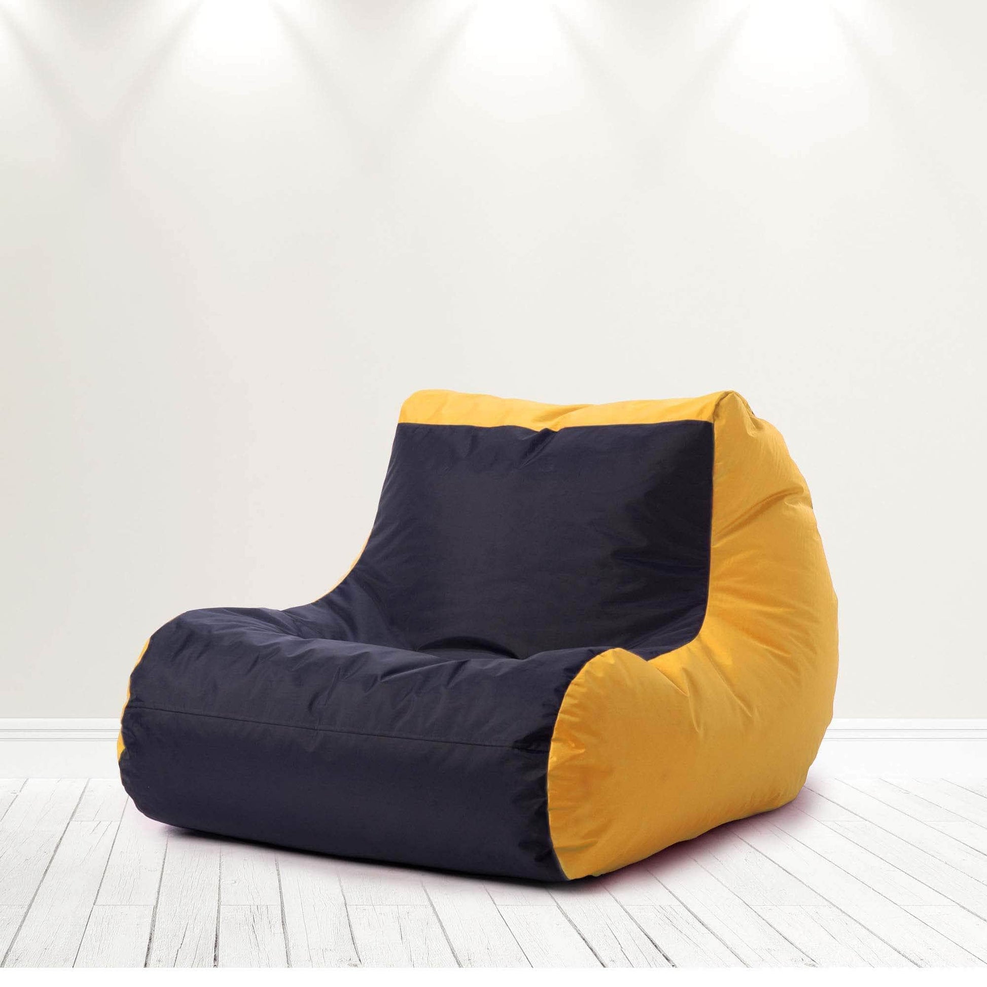 Penguin Group Waterproof Bean Bags Yellow Waterproof Chaise Lounge